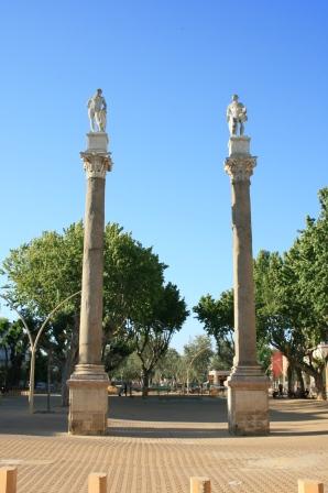 Die Alameda de Hércules - Historisches Zentrum von Sevilla