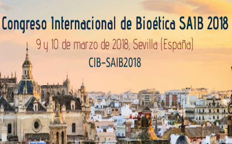 International Congress of bioethics SAIB 2018 in Seville