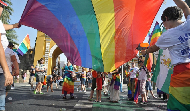 March of pride (LGTBI) in Seville 2018