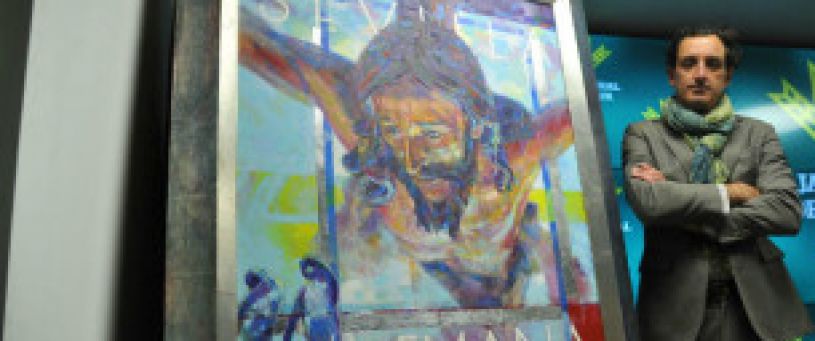 The poster of the Holy week of Seville of 2017 The poster of the Holy week of Seville of 2017