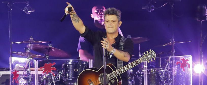 Concert by Alejandro Sanz in Seville 2019