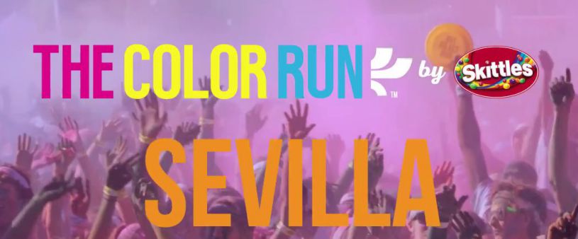 The Color Run by Skittles. Siviglia 2017.