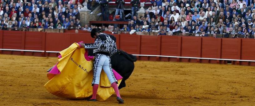 Bullfigh on Sunday of Resurrection 2017 in Seville Bullfigh on Sunday of Resurrection 2017 in Seville