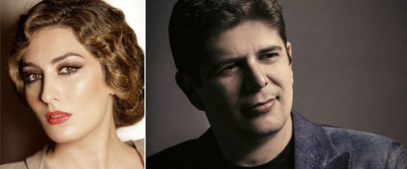 Estrella Morente and Javier Perianes in Seville. Estrella Morente and Javier Perianes in Seville.