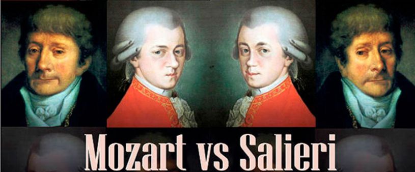 Моцарт против Salieri в Севилье