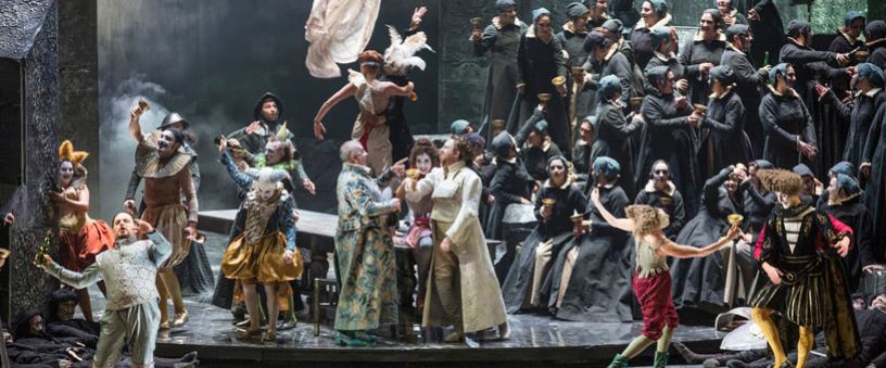 Opera Otello at the theatre of the Maestranza in Seville in November 2015