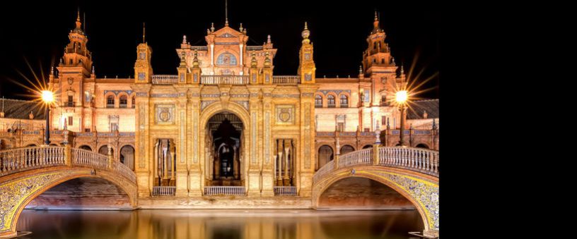 Plaza de España de Séville - Deuxième monument le plus important du monde