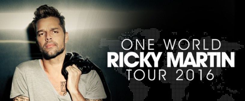 Ricky Martin, el 20 de Mayo en Sevilla.