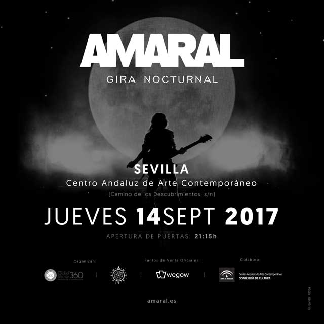 Концерт Амарал в Севилье 2017