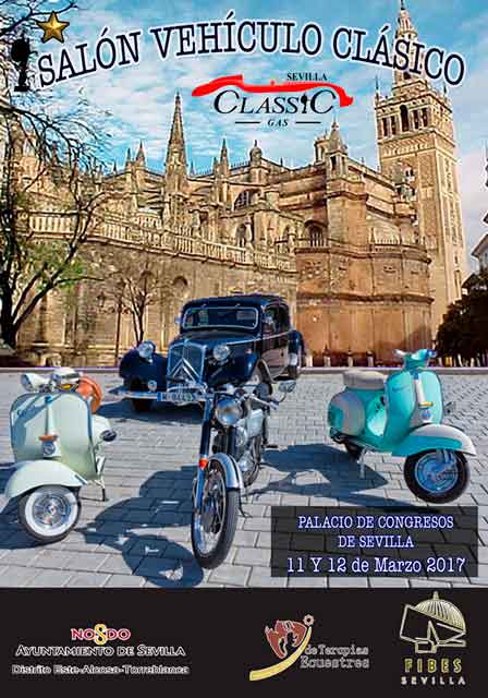 Classic car show in Seville