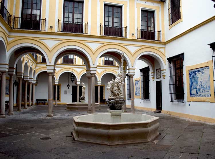 Cultura en el Hospital de la Santa Caridad de Sevilla.