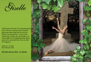 Giselle dans le Théâtre de la Maestranza de Séville