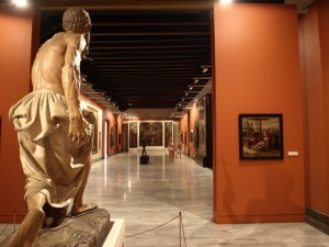 Museo di Belle Arti di Siviglia nel mese di dicembre Museo di Belle Arti di Siviglia nel mese di dicembre