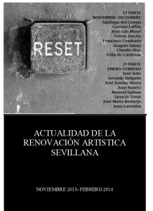 Exposición RESET en Sevilla Exposición RESET en Sevilla