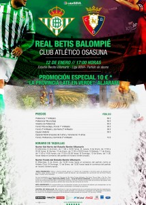Partido Real Betis vs Osasuna