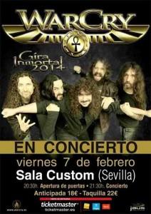Concierto Warcry en Sevilla