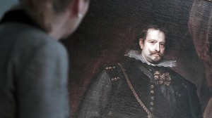 Un quadro di Van Dyck nel Museo di Belle Arti a Siviglia Un quadro di Van Dyck nel Museo di Belle Arti a Siviglia