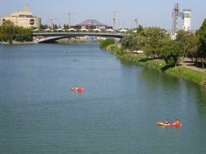 Il n'y a pas de plage à Séville